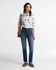 Brambles Tailored Long-Sleeved Shirt - Multi Bird