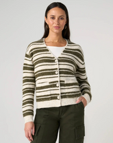 Button Front Cardigan Sweater