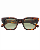 Atlas Acetate Rectangular - Tortoise / Green
