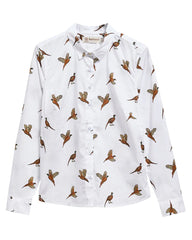 Brambles Tailored Long-Sleeved Shirt - Multi Bird