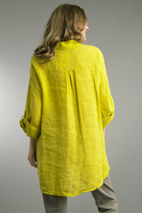 1-Pocket Button Top