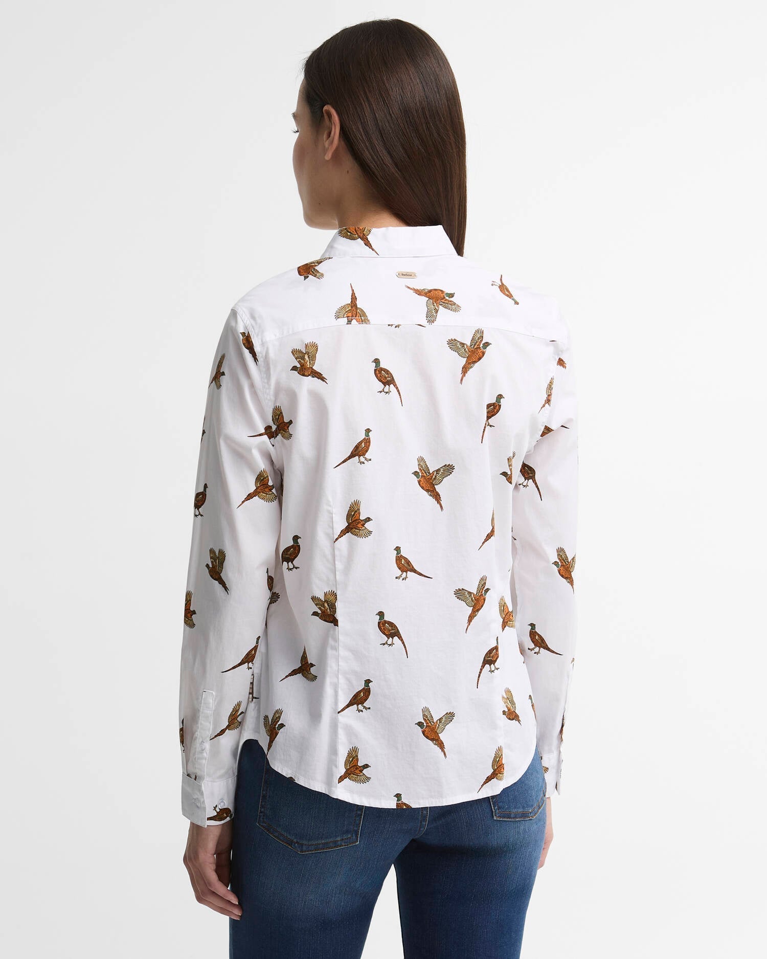 Brambles Tailored Long-Sleeved Shirt - Multi Bird