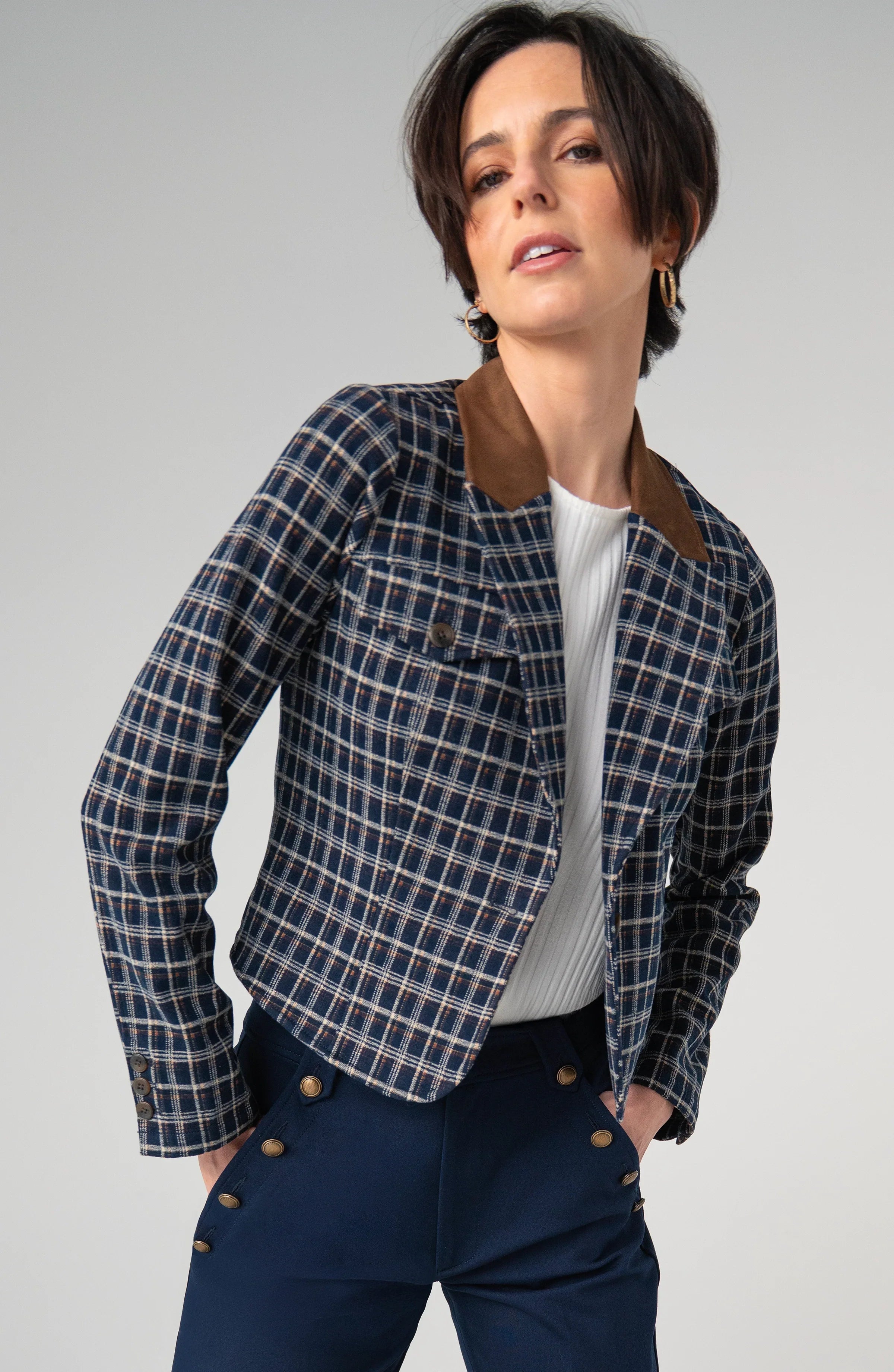 Cropped Blazer