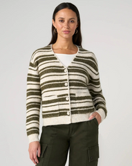 Button Front Cardigan Sweater