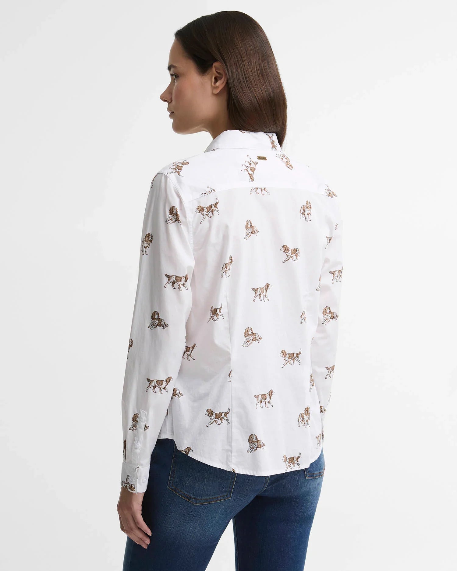 Brambles Tailored Long-Sleeved Shirt - Multi Dog