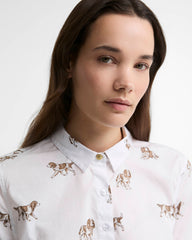 Brambles Tailored Long-Sleeved Shirt - Multi Dog