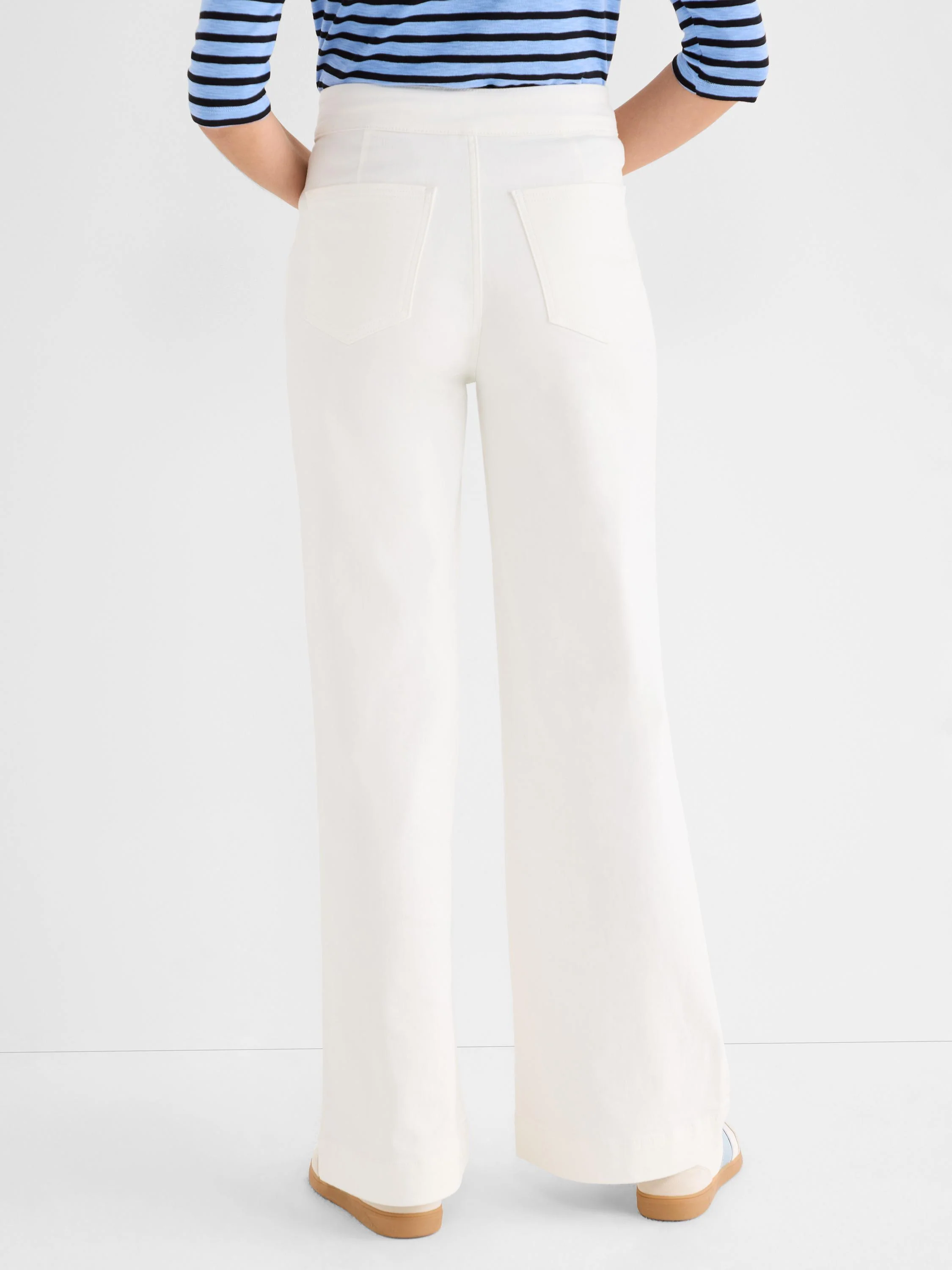 31" Vantage Wide Leg High Rise Jeans