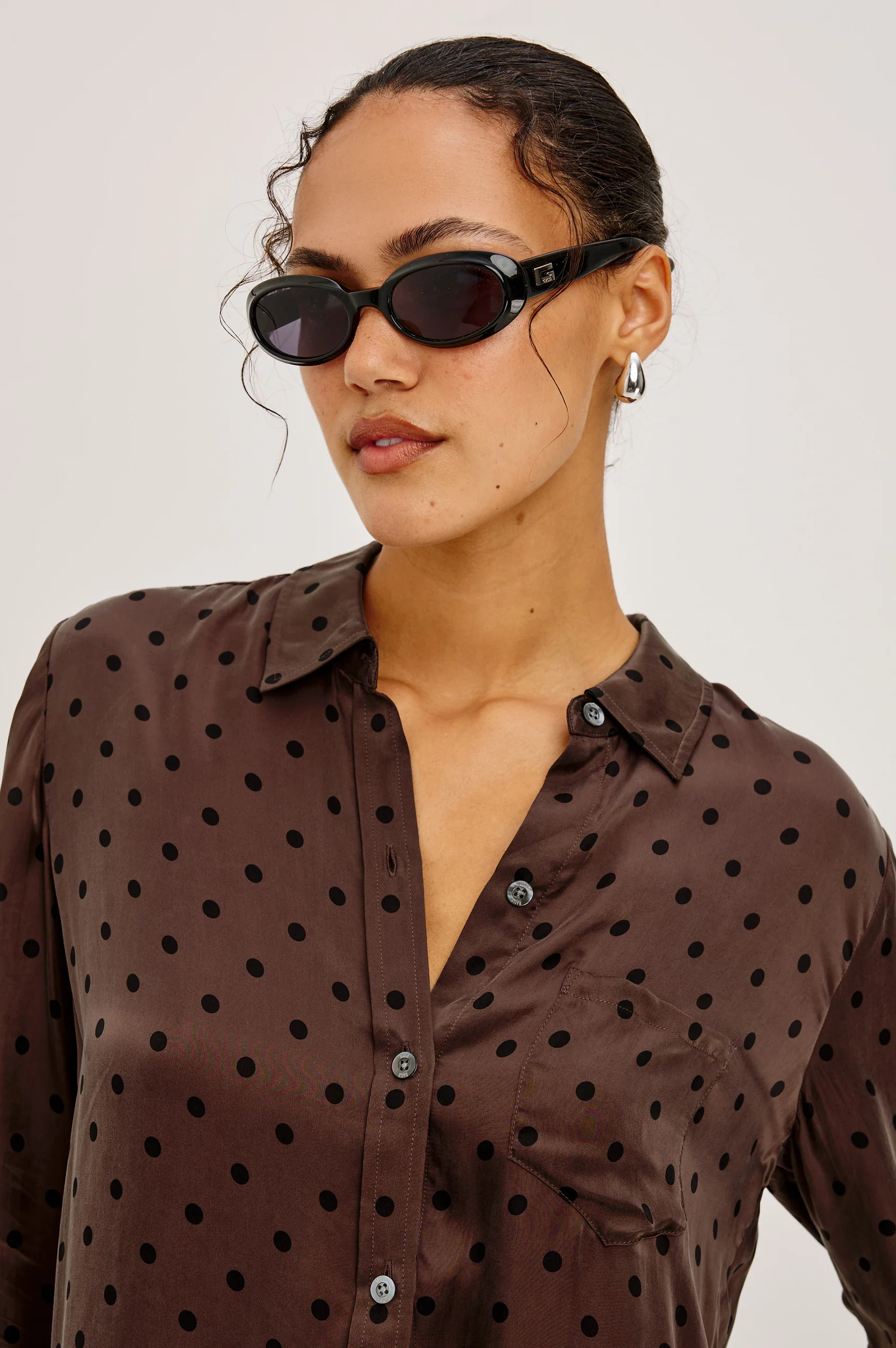 Alyssa - Chocolate Polka Dot