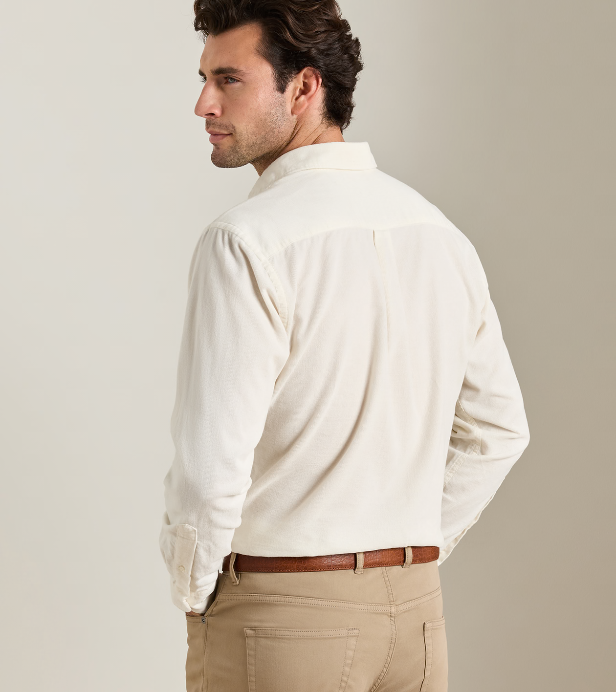 Aspen Cotton Cashmere Corduroy Sport Shirt