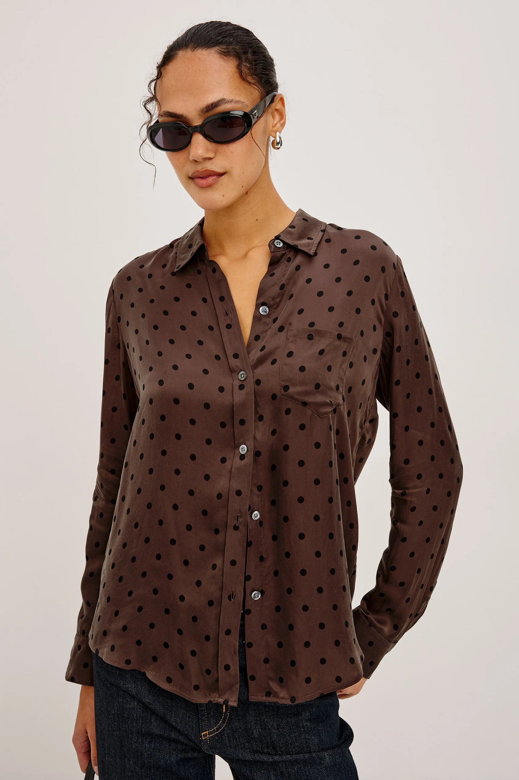 Alyssa - Chocolate Polka Dot