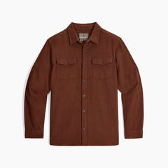 Bristol Organic Cotton Twill L/S - Saddle