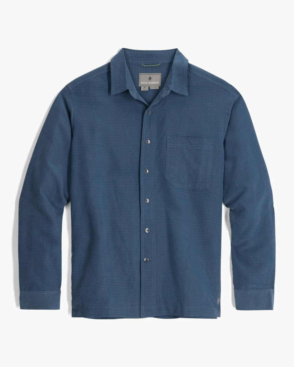 Desert Pucker Dry Long Sleeve - Collins Blue